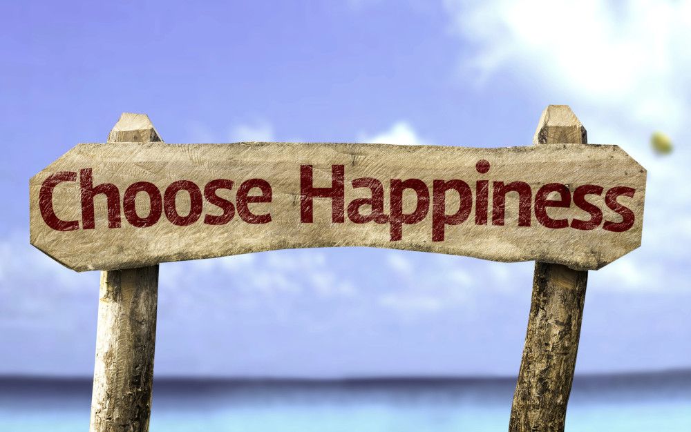 Choose hapiness